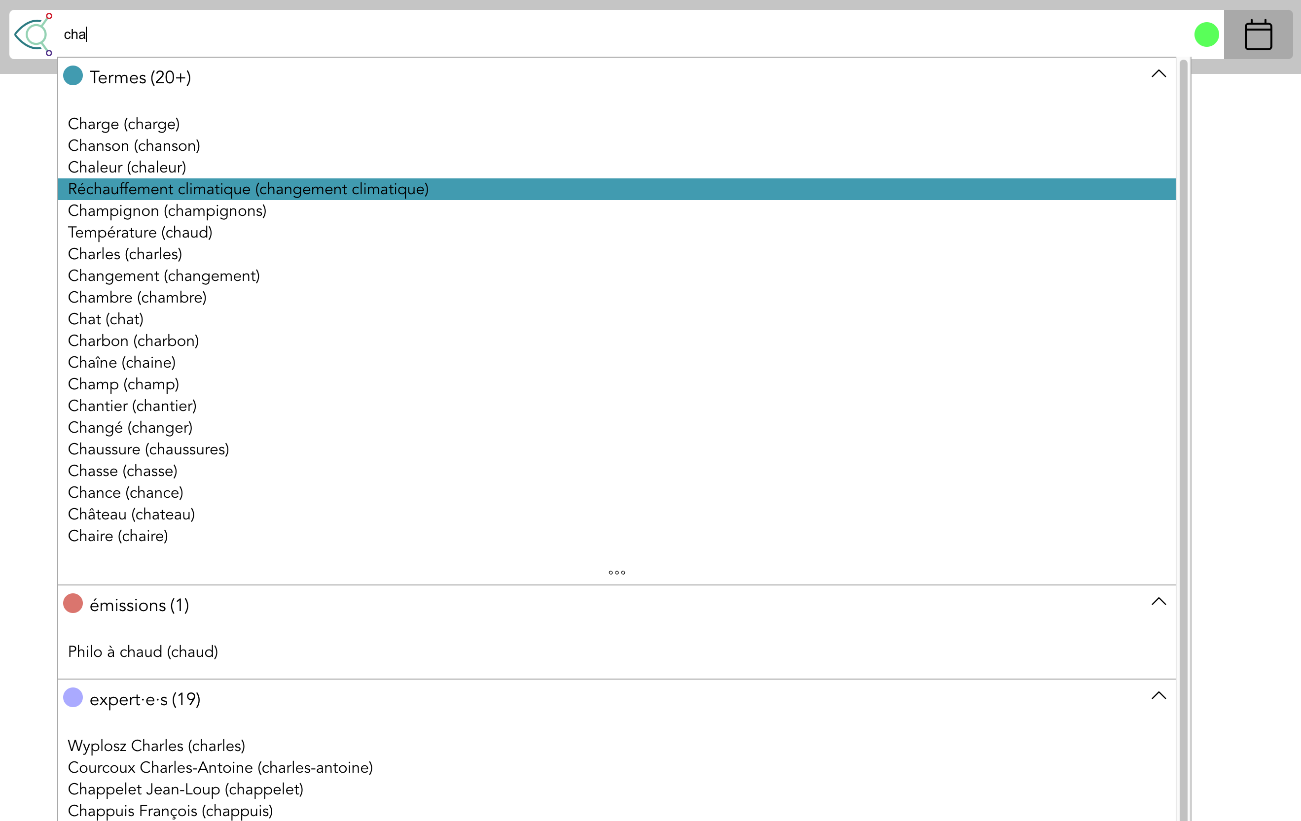 Search Complétion-clean
